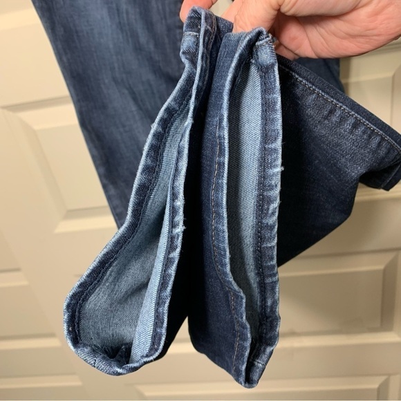 dkny Jeans Mercer Minimalist Dark Wash Stretchy Denim Slim Boot Jeans 8 - Picture 12 of 12